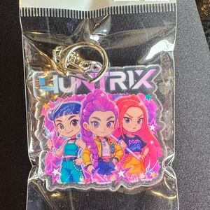 HUNTRIX Keychain with Colorful Characters
